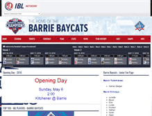 Tablet Screenshot of barriebaycats.com